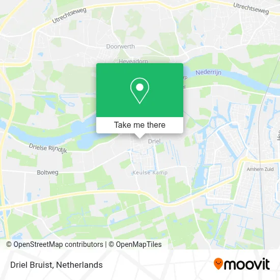 Driel Bruist map