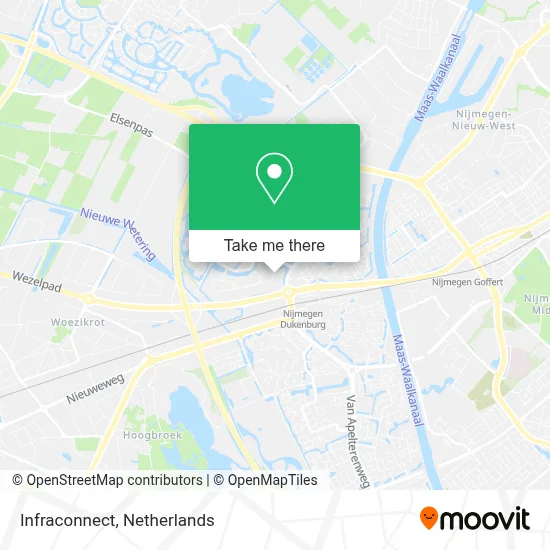 Infraconnect map