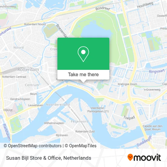 Susan Bijl Store & Office map