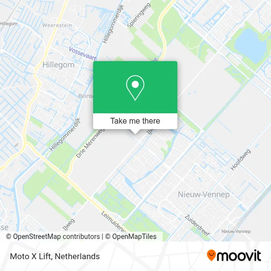 Moto X Lift map