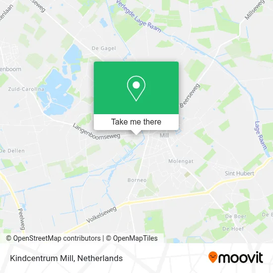 Kindcentrum Mill map