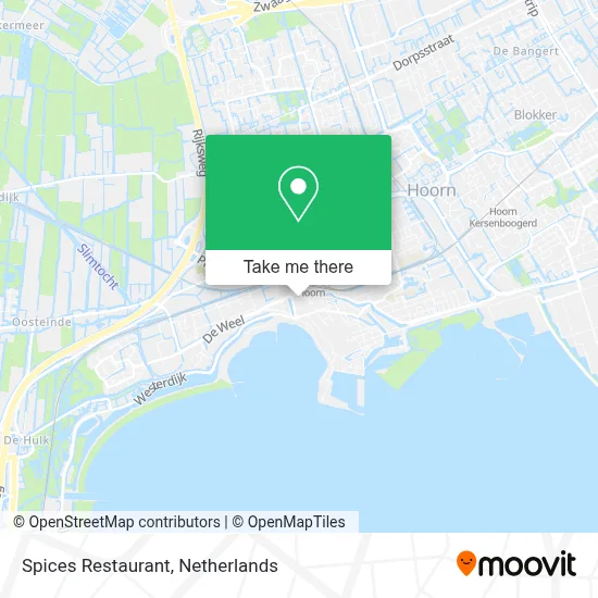 Spices Restaurant map