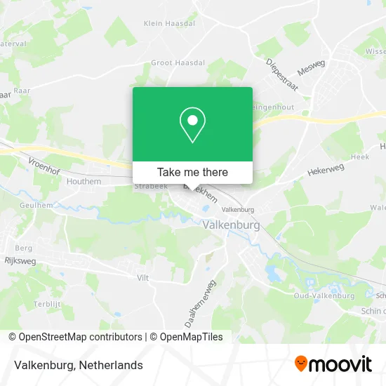 Valkenburg map