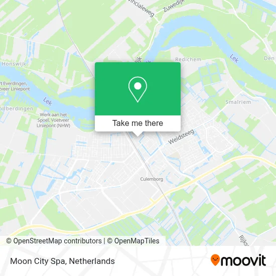 Moon City Spa map