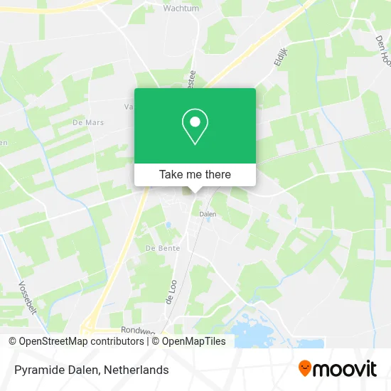 Pyramide Dalen map