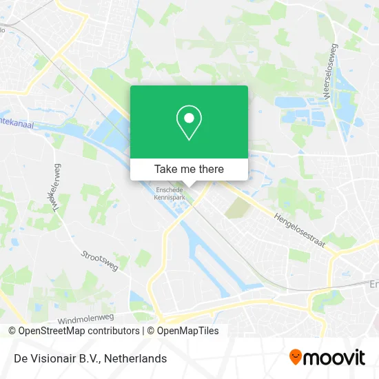 De Visionair B.V. map