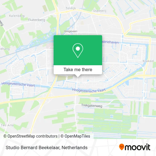 Studio Bernard Beekelaar map