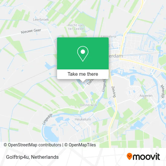Golftrip4u map