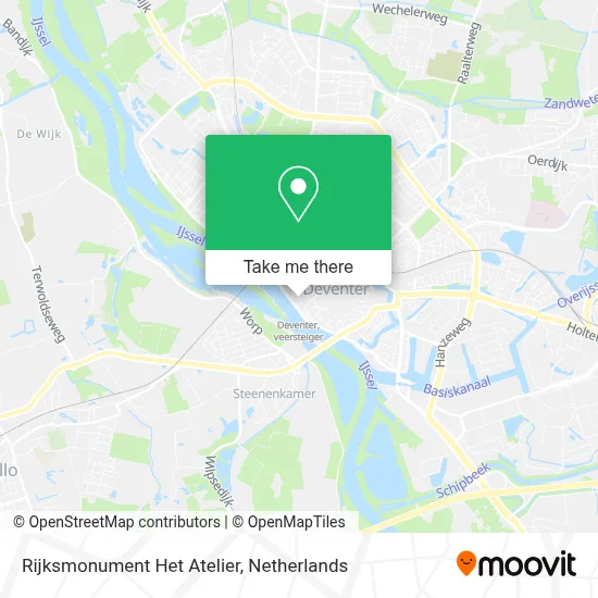 Rijksmonument Het Atelier map