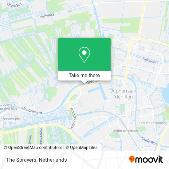 De Spuiters map
