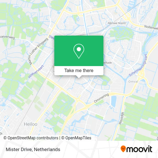Mister Drive map