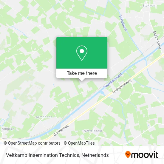 Veltkamp Insemination Technics map