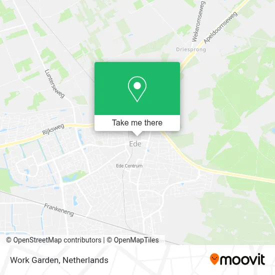 Work Garden map
