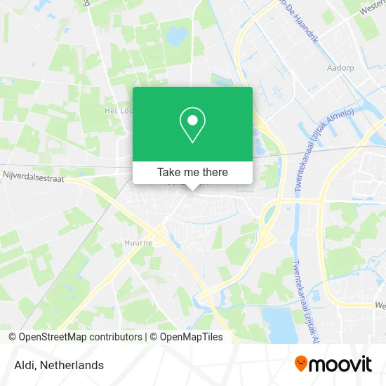 Aldi map