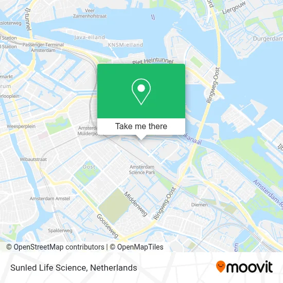 Sunled Life Science map