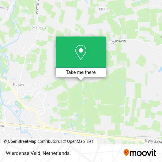 Wierdense Veld map