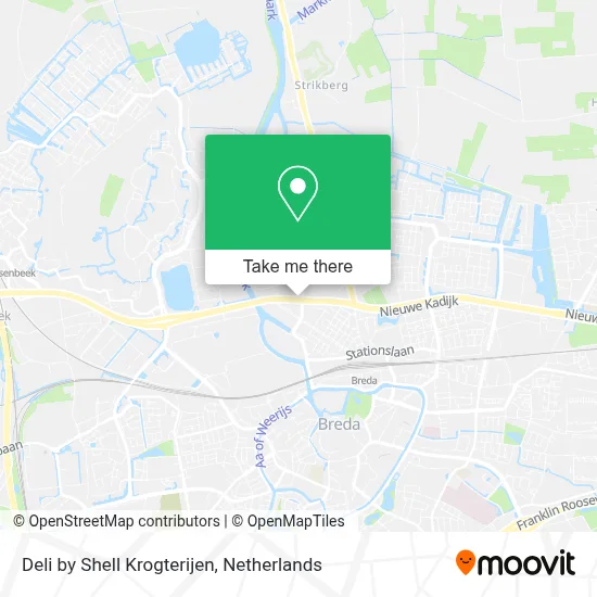 Deli by Shell Krogterijen map