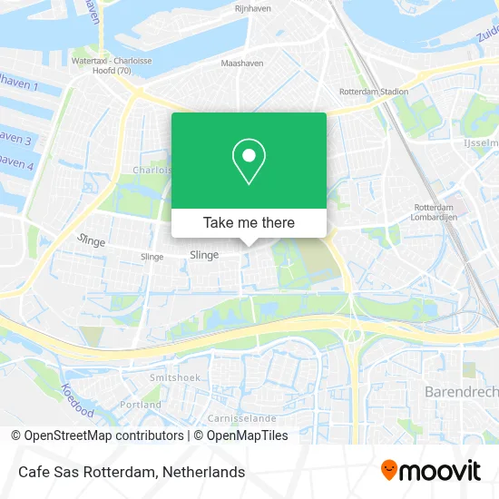 Cafe Sas Rotterdam map