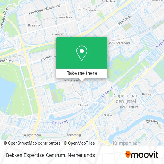 Bekken Expertise Centrum map
