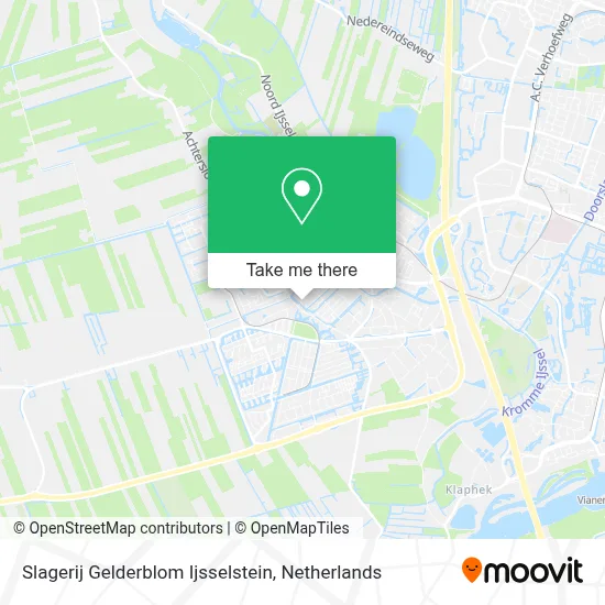 Slagerij Gelderblom Ijsselstein map