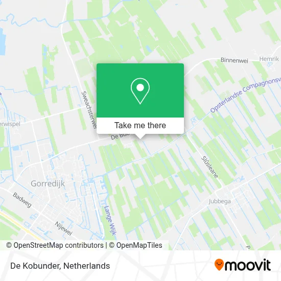 De Kobunder Karte