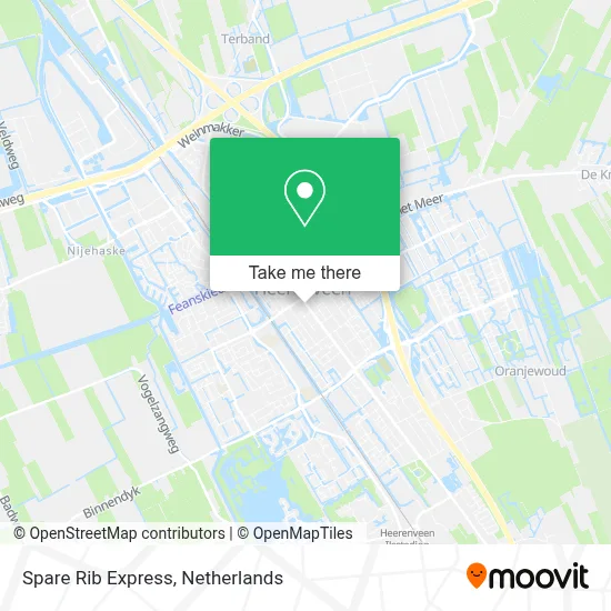 Spare Rib Express map