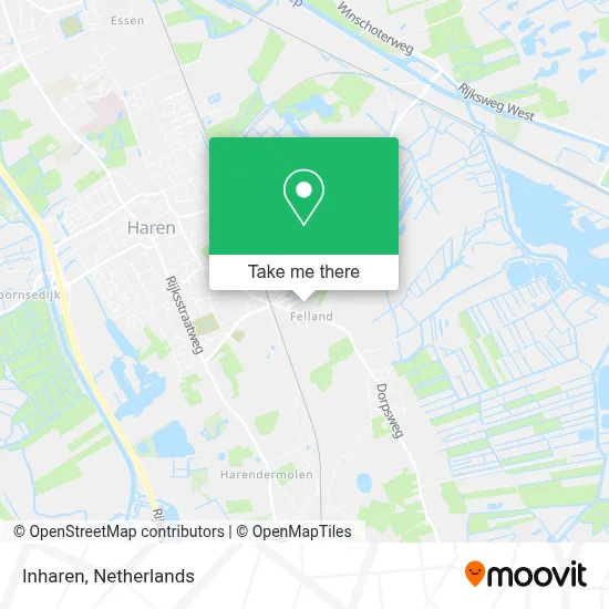 Inharen Karte