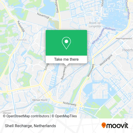 Shell Recharge map