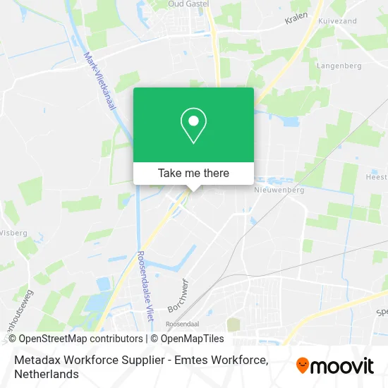Metadax Workforce Supplier - Emtes Workforce map