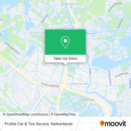Profile Car & Tire Service map