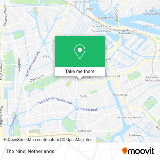 The Nine map