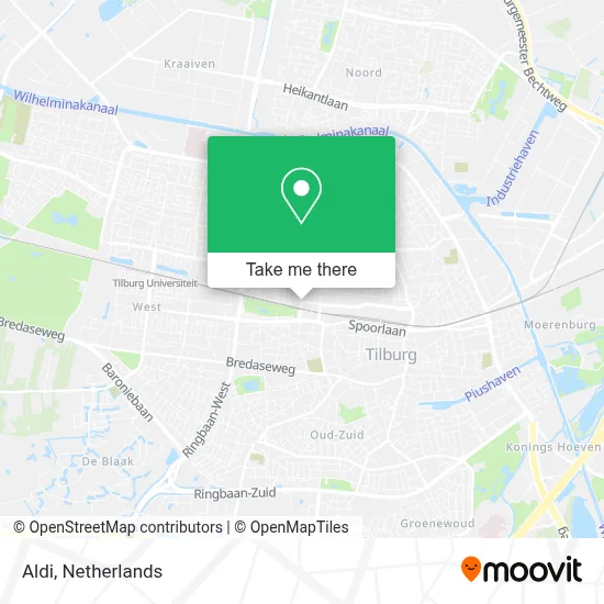 Aldi map