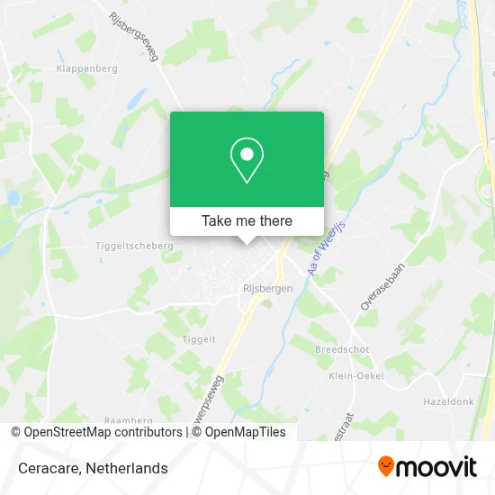 Ceracare map