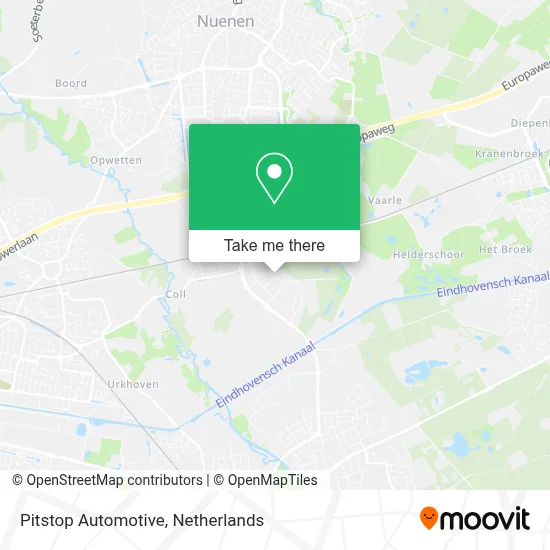 Pitstop Automotive map