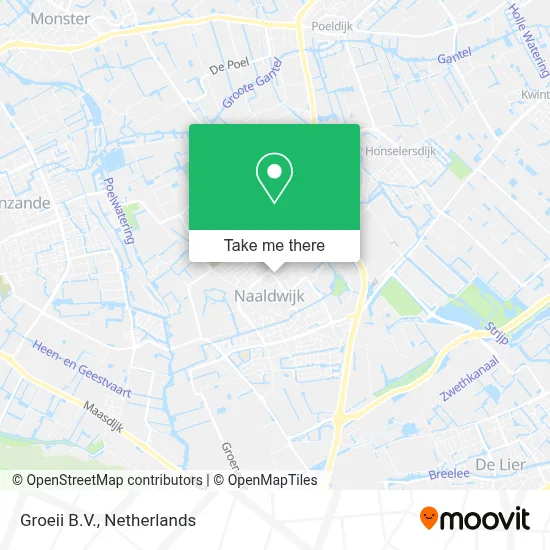 Groeii B.V. map