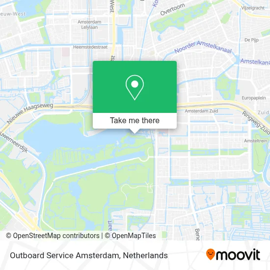 Outboard Service Amsterdam map