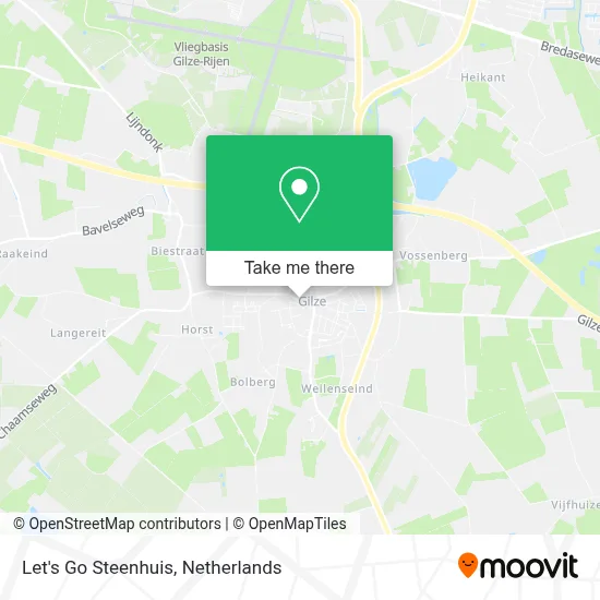 Let's Go Steenhuis map