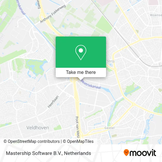 Mastership Software B.V. map