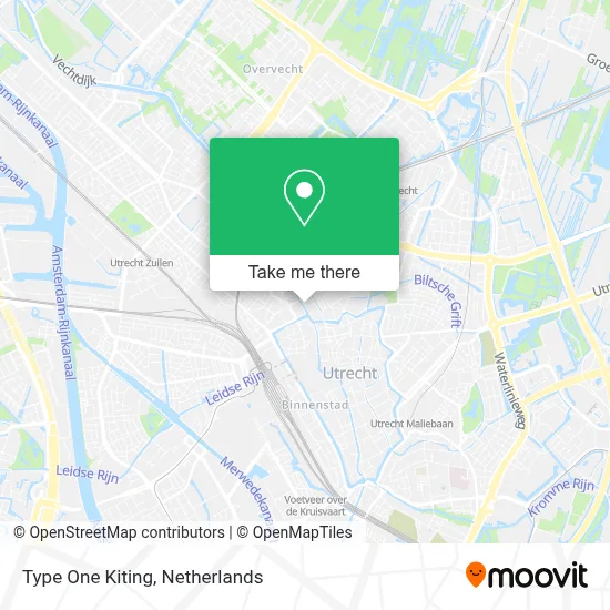 Type One Kiting map
