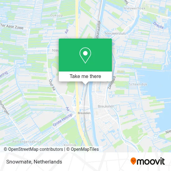 Snowmate map