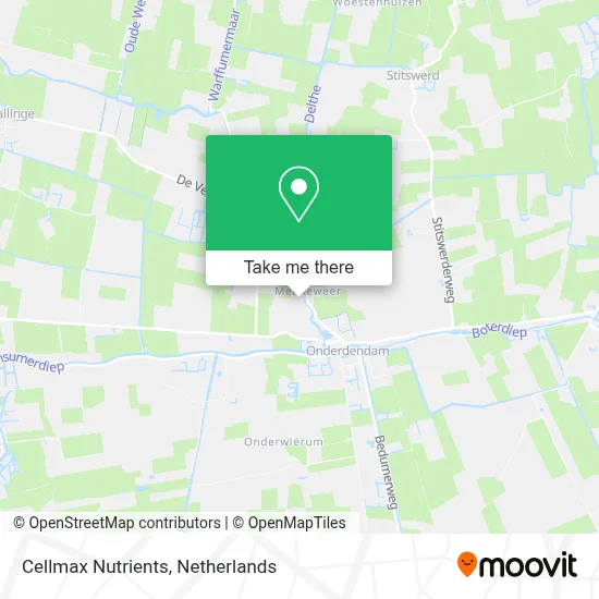 Cellmax Nutrients map