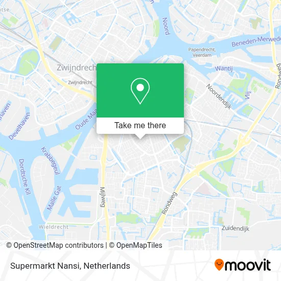 Supermarkt Nansi map