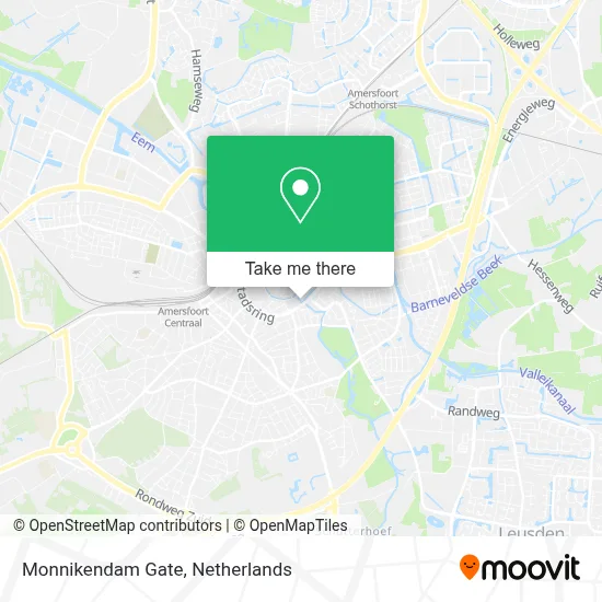 Monnikendam Gate map