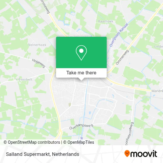 Salland Supermarkt map