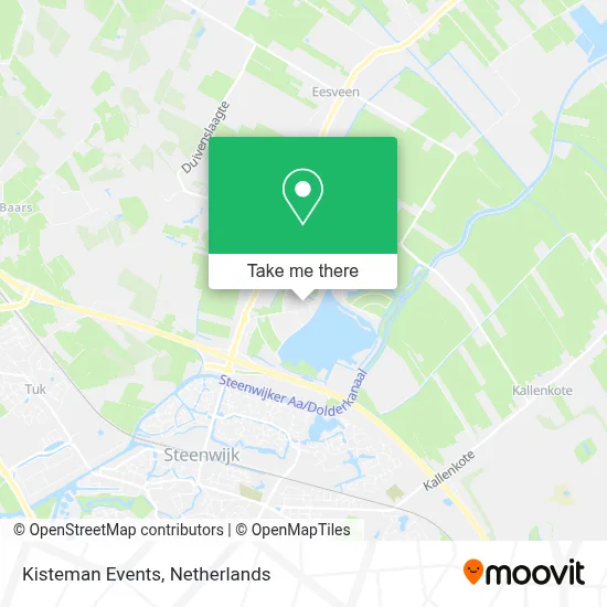 Kisteman Events map