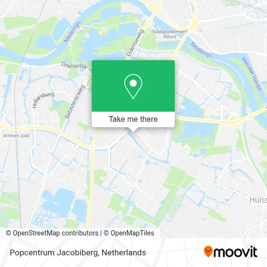 Popcentrum Jacobiberg map