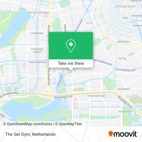 The Set Gym map