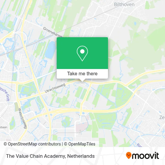 The Value Chain Academy map