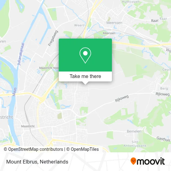 Mount Elbrus map