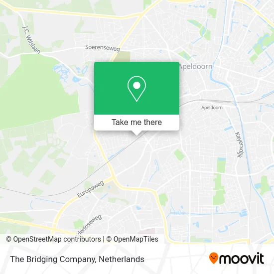 The Bridging Company map